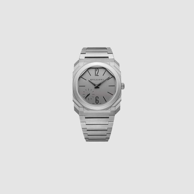 Octo Finissimo 37 mm Sandblasted titanium