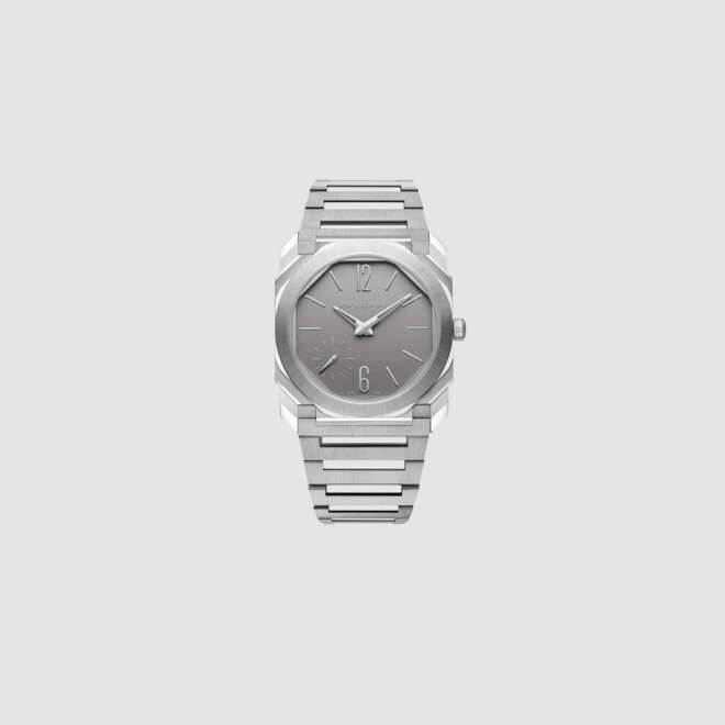 Octo Finissimo 37mm Satin-polished titanium